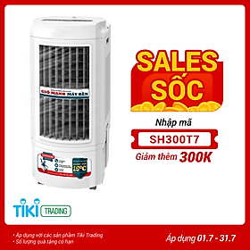 Quạt Điều Hòa Sunhouse SHD7723 (Trắng - Xám) - Hàng Chính Hãng