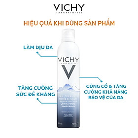 Nước Xịt Khoáng Dưỡng Da Vichy 100843334 (300ml)