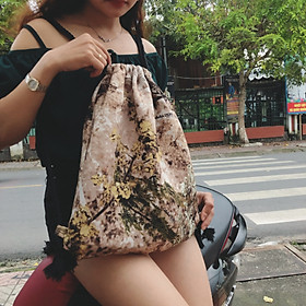 balo dây rút vải, không thấm nước, chất liệu bền tốt (Nhiều mẫu để chọn)