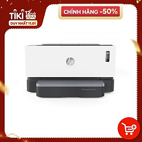 Máy in HP Neverstop Laser 1000w  (In/Wifi/Trắng,Đen-4RY23A) - Hàng Chính Hãng