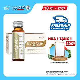 Thực phẩm collagen uống tổ yến Blossomy Premium hộp 10 chai x 50ml