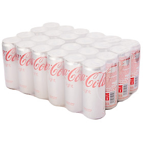 BÁO GIÁ Thành Phần Nước Giải Khát Coca Cola | Shopee Lazada Sendo Tiki mới nhất 54 Lốc 24 Lon Nước Giải Khát Không Đường Coca-Cola Light 320mlx24