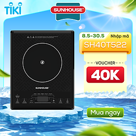 Bếp Hồng Ngoại Sunhouse SHD6011 – Đen- hàng chính hãng