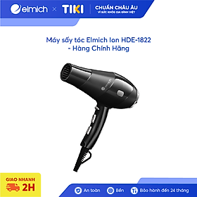 Máy sấy tóc Elmich Ion HDE-1822 - Hàng Chính Hãng