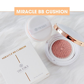Combo phấn nước che khuyến điểm Truesky tông sáng + 3 mặt nạ dưỡng trắng và chống lão hoá Truesky