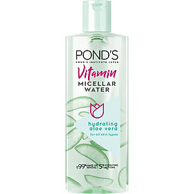 Combo 3 Nước Tẩy Trang Vitamin & Hoa Hồng Sáng Mịn Pond’S Micellar Water 100ml + Nước Tẩy Trang Vitamin & Tinh Than Tre Sạch Sâu Pond’S Micellar Water 100ml + Nước Tẩy Trang Vitamin & Nha Đam Khóa Ẩm Sáng Mịn Pond’S Micellar Water 100ml