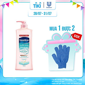 Gel Dưỡng Thể Dịu Mát Trắng Da Vaseline Fresh & Fair 350ml