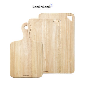 Mua Bộ 3 Thớt Gỗ Cây Cao Su Lock&Lock LWC001S3