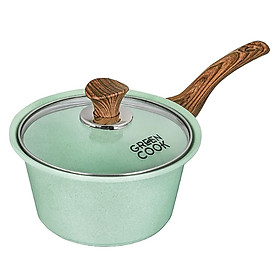 Mua Nồi đúc men đá xanh ngọc 18 cm Green Cook GCS05-18IH công nghệ Hàn Quốc - Hàng chính hãng