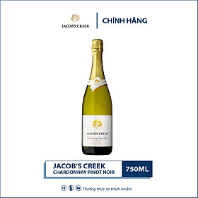 Rượu vang nổ sparkling Jacob's Creek Chardonnay Pinot Noir 750ml 10.5% - 12.5% - Không Hộp