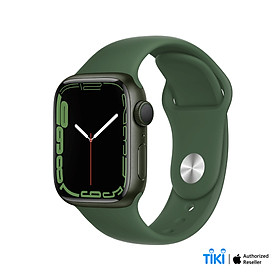 Đồng Hồ Thông Minh Apple Watch Series 7 GPS Only Aluminum Case With Sport Band (Viền Nhôm & Dây Cao Su) - Hàng Chính Hãng