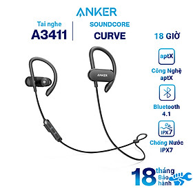 Mua Tai Nghe Bluetooth Nhét Tai Anker SoundBuds Curve A3411 - Hàng Chính Hãng