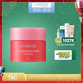 Mặt Nạ Ngủ Cho Môi Phiên Bản Miniature Laneige Lip Sleeping Mask Berry (8g) – 270281585