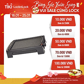 Vỉ Nướng Điện Lock&Lock EJG221 (1300W) – Hàng chính hãng