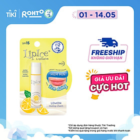 Son dưỡng không màu chuyển kem mịn Lipice Creamy 4.3g