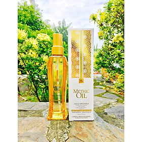 Tinh dầu L'oreal Mythic oil Nourishing Serum dưỡng bóng mượt tóc 100ml (MO) - Chính Hãng