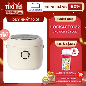 BÁO GIÁ Nồi Cơm Lock | Shopee Lazada Sendo Tiki mới nhất 12 Nồi Cơm Điện Lock&Lock EJR716IVY 0.8L - Hàng Chính Hãng