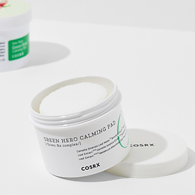 Bông Tẩy Tế Bào Chết Hoá Học Và Dưỡng Ẩm Da (0.5% BHA, Keo Ong, Trà Xanh) COSRX One Step Moisture Up Pad 70 Miếng