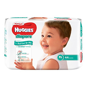 Tã Dán Siêu Cao Cấp Huggies Platinum XL44 - 44 Miếng (12 - 17kg)