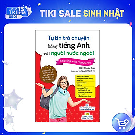 Sách Tự Tin Trò Chuyện Bằng Tiếng Anh Với Người Nước Ngoài (Kèm 1 CD)