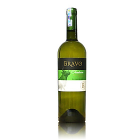 Rượu Vang Trắng Chile Bravo Sauvignon Blanc Tradicion 750ml 12% - 14% - Không Hộp