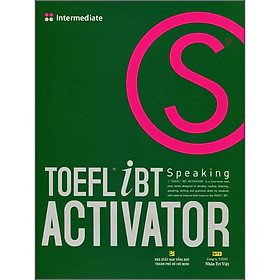 Sách TOEFL iBT Activator Speaking Intermediate (Kèm CD)