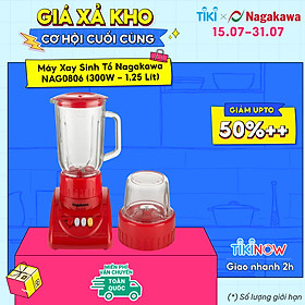 Mua Máy Xay Sinh Tố Nagakawa NAG0806 (300W - 1.25 Lít) - Hàng Chính Hãng