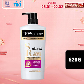 Dầu xả TRESEMME Salon Rebond Cho tóc hư tổn do tạo kiểu Công Nghệ Tái Kết Nối Giúp ngăn gãy rụng tóc 620g