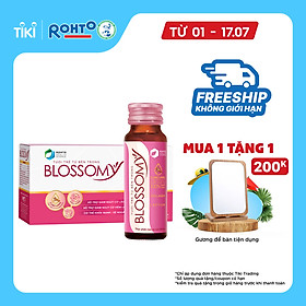 Thực Phẩm Bảo Vệ Sức Khỏe Giúp Da Sáng Đẹp Và Dạ Dày Khỏe Blossomy Hộp 10 chai x 50ml