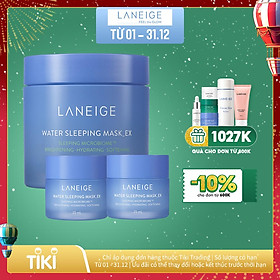 [Độc quyền Tiki] Combo Mặt Nạ Ngủ Dưỡng Ẩm LANEIGE Water Sleeping...
