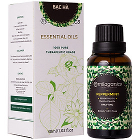Tinh Dầu Bạc Hà Milaganics Essential Oil
