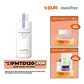 Sữa Dưỡng Ẩm Từ Blueberry Innisfree Blueberry Rebalancing Lotion 130ml - 131171584