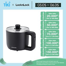 Nồi Điện Đa Năng Lock&Lock EJP116BLK (0.8 Lít) - Hàng Chính Hãng