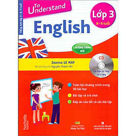 To understand english lớp 3 + 1cd