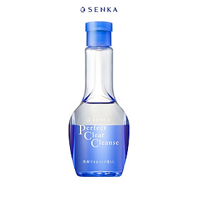 Gel Rửa Mặt Tẩy Trang 2 trong 1 SENKA PERFECT CLEAR CLEANSE 170ML