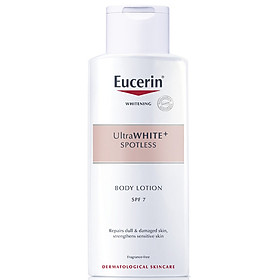 Sữa Dưỡng Thể Trắng Da Nhạy Cảm Eucerin White Therapy Clinical Whitening Body Lotion SPF7 (250ml)