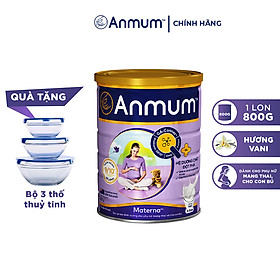 Sữa Bột Dành Cho Mẹ Bầu Anmum Materna Hương Vani 800g