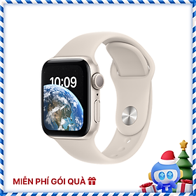 Apple Watch SE 2022 GPS Sport Band (Viền Nhôm, Dây Cao Su)