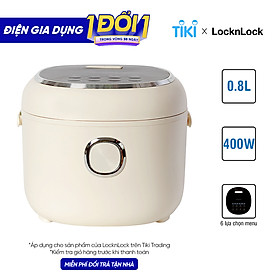 Nồi Cơm Điện Lock&Lock EJR716IVY 0.8L - Hàng Chính Hãng