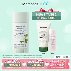 Thanh sáp sạch mụn đầu đen ngừa mụn thu nhỏ lỗ chân lông Mamonde Pore Clean Stick 18g