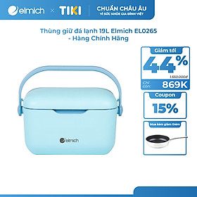 Thùng giữ đá lạnh 19L Elmich EL0265 - Hàng Chính Hãng
