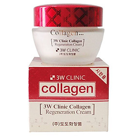 Kem dưỡng da - kem dưỡng trắng da săn chắc chống lão hóa chiết xuất từ Collagen 3W Clinic Hàn Quốc 60g