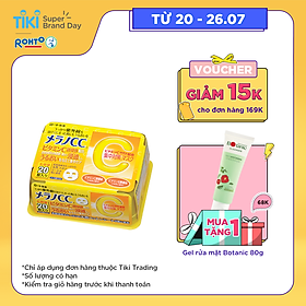 299+ Stt thả thính Gọi em là Gọi anh là theo Trend So Cute 37 Mặt Nạ Dưỡng Trắng Da Chống Thâm Nám Melano CC Whitening Mask (20 Miếng)