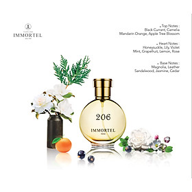 Nước Hoa Nữ IMMORTEL PARIS 206 Eau De Parfum Dung tích 60ml -Quyến rũ và đầy cuốn hút -0733