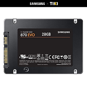 Mua Ổ cứng SSD Samsung 870 EVO SATA III 2.5  SSD 250GB (MZ-77E250BW) - Hàng Chính Hãng