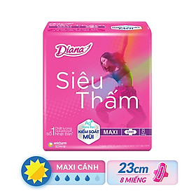 Bộ 6 Băng vệ sinh Diana siêu thấm có cánh 08 miếng