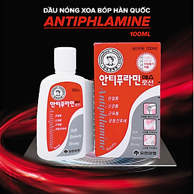 Dầu nóng Xoa Bóp Massage Hàn Quốc Antiphlamine 100ml - Đau nhứt massage cơ thể