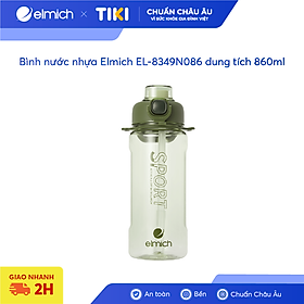 Bình nước nhựa Elmich EL-8349N086 dung tích 860ml