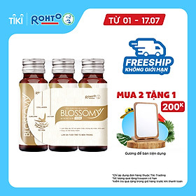 Thực phẩm collagen uống tổ yến Blossomy Premium lốc 03 chai x 50ml