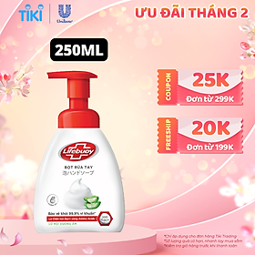 Bọt rửa tay dưỡng ẩm Lifebuoy hương Lô Hội 250ml